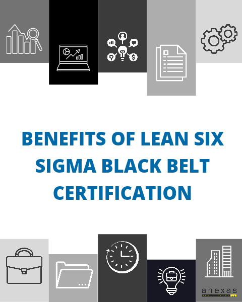 list of 15 benefits of lean six sigma black belt certification for both individuals and organizations