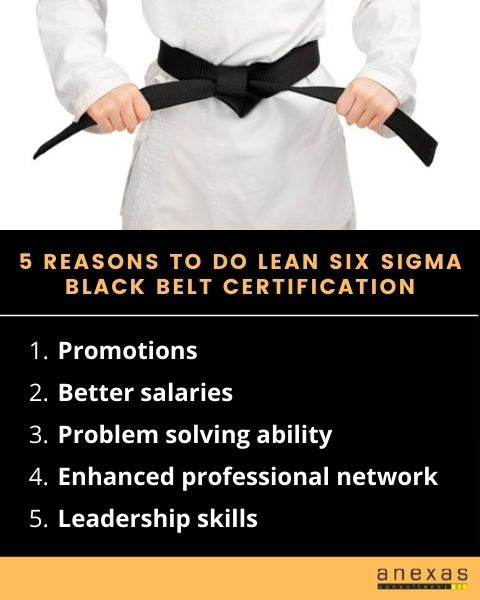reasons to do lean six sigma black belt certification