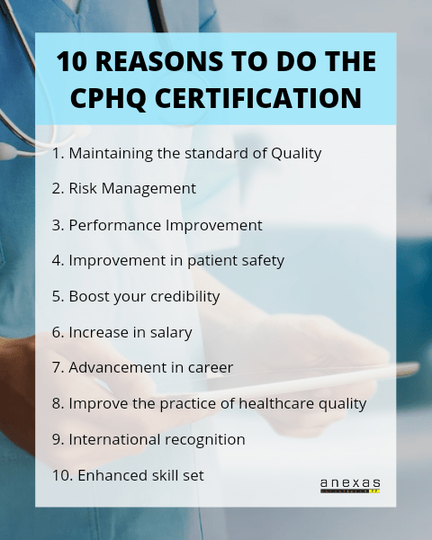 These are the 10 reasons to do the CPHQ certification